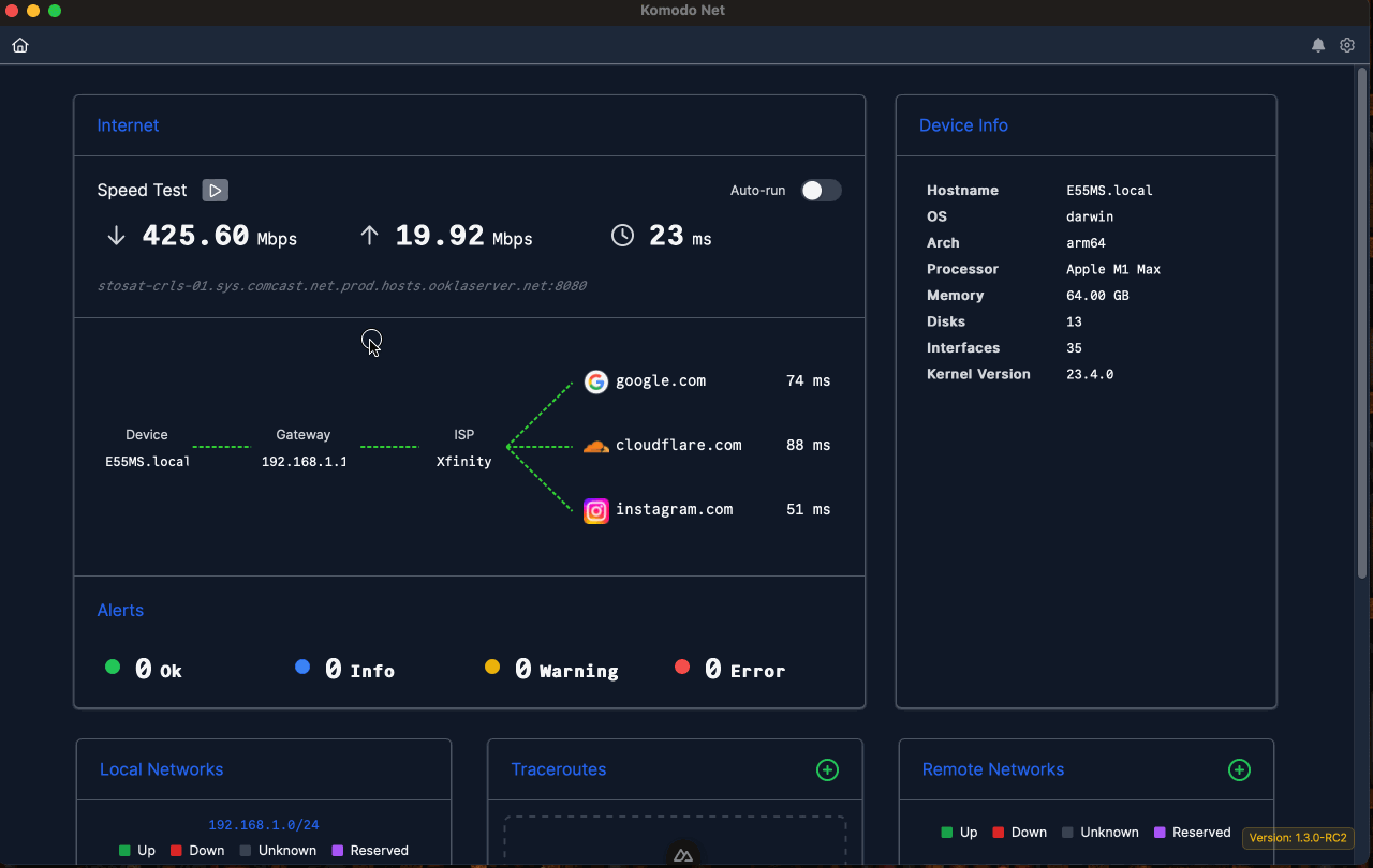 Pinpoint networking issues with realtime insights, no matter your level of experience.